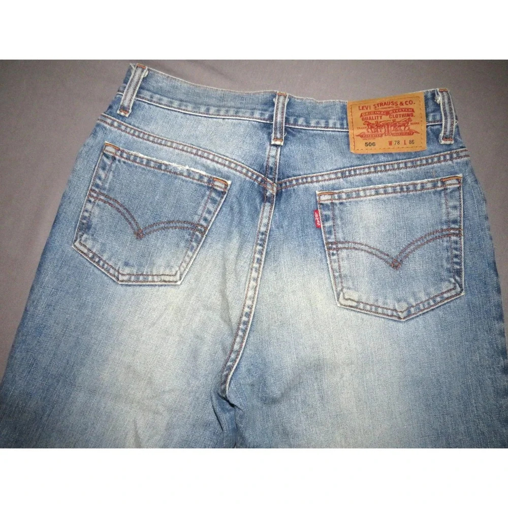 Levi's 506 Vintage Made in Korea‎ 100% Cotton 78 X 86 Jeans Men's 30 X 30
